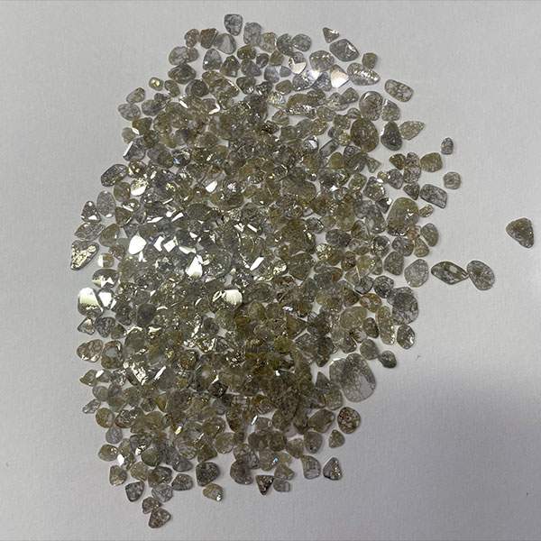 Polki diamond after boiling
